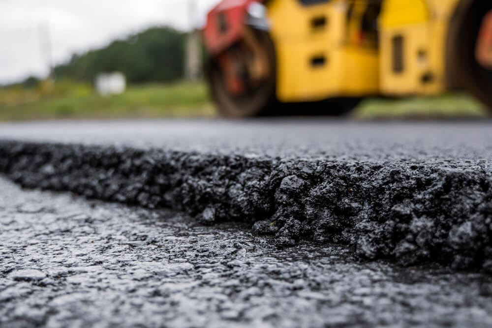 Bitumen road construction