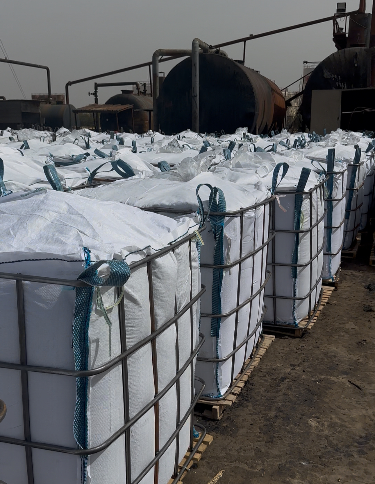 Bitumen storage facility