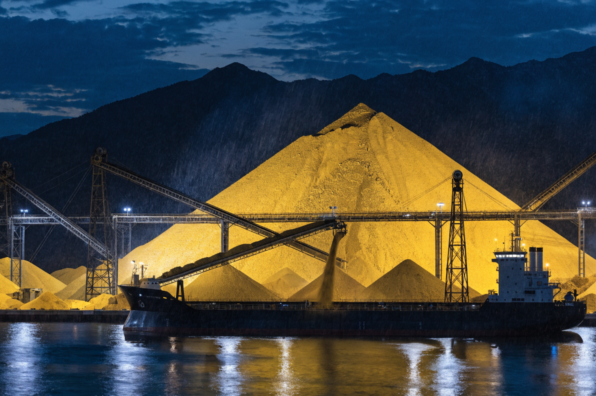 Kommerza Sulphur Bulk Loading